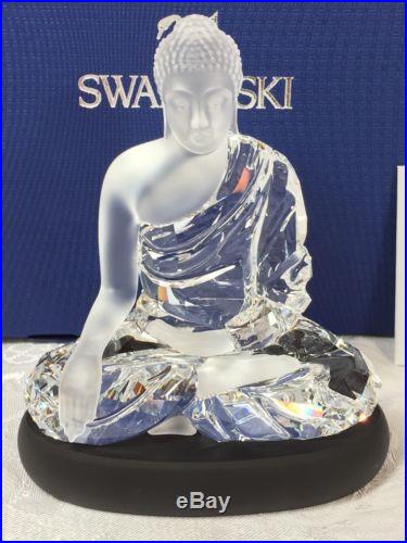 Swarovski SIGNED BUDDHA BRAND NEW 2014 CRYSTAL FIGURINE 5064252