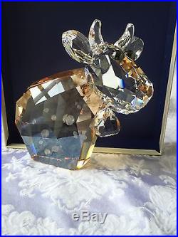 Swarovski SIGNED JUBILEE MO LIMITED EDITION 2015 COW 5108732 MOE CRYSTAL