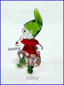 Swarovski Santa's Elf, Christmas Multi Colors Crystal Authentic MIB 5402746