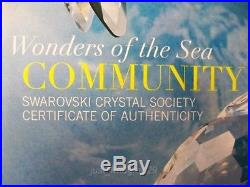 Swarovski Scs 2007 Ae Community Wonders Of The Sea Color 854650 Mib Coa