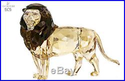 Swarovski Scs Lion Akili Figurine New 5135894 Rare Crystal Cute Retired USA