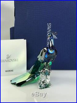 Swarovski Scs Peacock Limited Ed. 2015 Mib #1145553 Signed