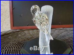 Swarovski Scs Woodpeckers Sharing 1988 Annual Ed. Var. 2 Clear Base, Very Rare