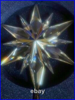 Swarovski Shining Star Rockefeller Tree Topper #843215 Mib Complete Perfect