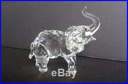 Swarovski Silver Crystal African Wildlife Elephant Baby 7640 NR 001 MIB