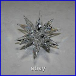 Swarovski Silver Crystal Christmas Star Burst Candle Holder 5064295