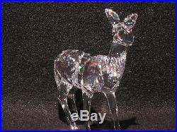 Swarovski Silver Crystal DOE, Figurine Item # 7608 000 003