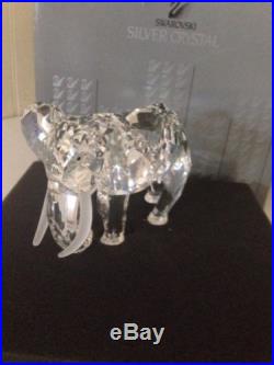 Swarovski Silver Crystal Figurine Elephant (1993 Retired) Annual Inspirations