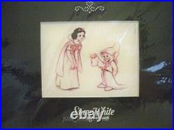 Swarovski Snow White & The Seven Dwarfs 9 Piece Set + Display & Lithograph Bnib