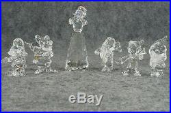Swarovski Snow White and 5 of the Dwarfs Crystal Figurines