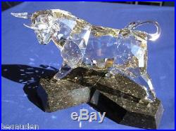 Swarovski Soulmates Bull Crystal Figurine 1035340 NIB $1,600