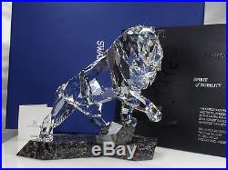 Swarovski Soulmates Lion Clear Crystal Figurine 5103232 NIB $1,099