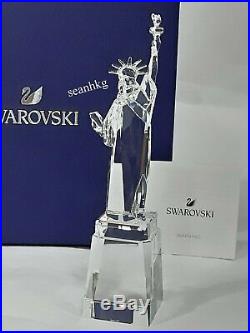 Swarovski Statue Of Liberty NEW YORK Clear Crystal Authentic 5428011