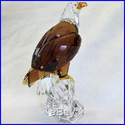 Swarovski The Bald Eagle Limited Edition crystal sculpture with original box