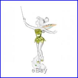 Swarovski Tinker Bell, Clear Olivine Crystal Figurine Authentic MIB 1073747