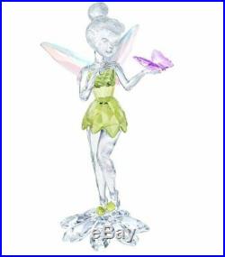 Swarovski Tinker Bell with Butterfly Disney Crystal Figure Authentic MIB 5282930
