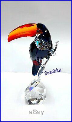 Swarovski Toucan, Tropical Bird Multi Colors Crystal Authentic MIB 5493725