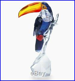 Swarovski Toucan, Tropical Bird Multi Colors Crystal Authentic MIB 5493725