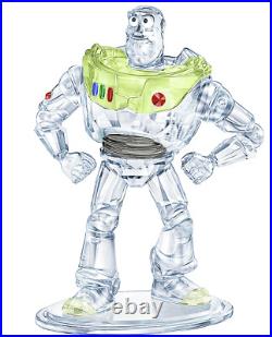 Swarovski Toy Story Buzz Lightyear Crystal Figurine #5428551 New Authentic