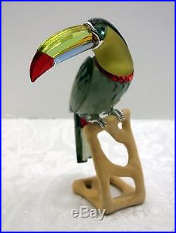 Swarovski crystal Toucan black diamond Retired 2009 withbox