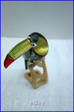 Swarovski crystal Toucan black diamond Retired 2009 withbox