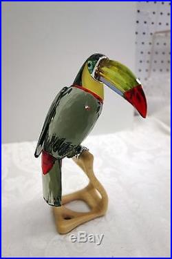 Swarovski crystal Toucan black diamond Retired 2009 withbox