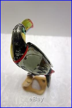 Swarovski crystal Toucan black diamond Retired 2009 withbox