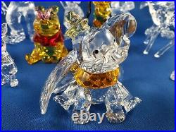 Swarovski crystal disney 12 figurines with original boxes and COA Mint condition
