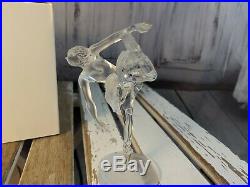 Swarovski crystal figurine ballerina dancing standing dancer girl women retired