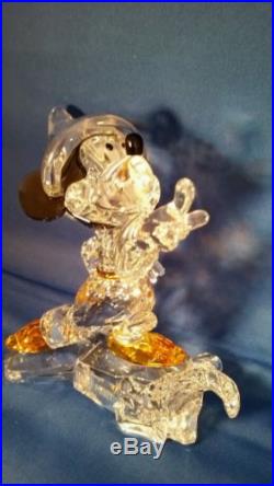 Swarovski crystal figurine disney large mickey the sorcerer 2009