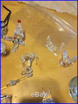 Swarovski crystal figurines lot 25 pieces