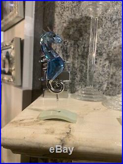 Swarovski crystal figurines seahorse