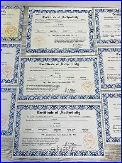 TOM CLARK GNOMES COLLECTION LOT 24 RARE SIGNED With CERTIFICATES OF AUTHENTICITY