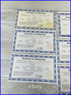 TOM CLARK GNOMES COLLECTION LOT 24 RARE SIGNED With CERTIFICATES OF AUTHENTICITY