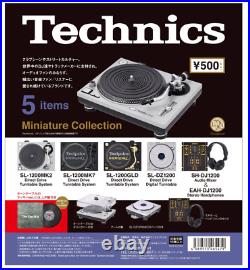 Technics Miniature Collection BOX SET Version 12 piece Set of 5 Types NEW