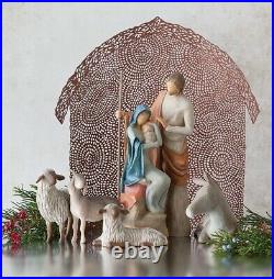 The Christmas Story Figure Sculpture Hand Painting Willow Tree Susan Lordi 7.5