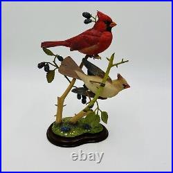 The Danbury mint spring outing by Jeff Rechin Cardinals figurine