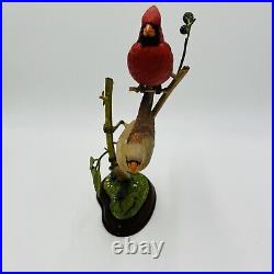 The Danbury mint spring outing by Jeff Rechin Cardinals figurine