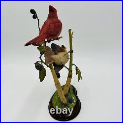 The Danbury mint spring outing by Jeff Rechin Cardinals figurine