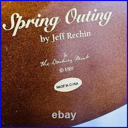 The Danbury mint spring outing by Jeff Rechin Cardinals figurine