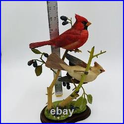 The Danbury mint spring outing by Jeff Rechin Cardinals figurine