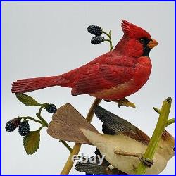 The Danbury mint spring outing by Jeff Rechin Cardinals figurine