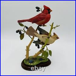 The Danbury mint spring outing by Jeff Rechin Cardinals figurine