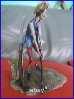 The Golfer Adriano Columbo, Lo Scricciolo, figurine