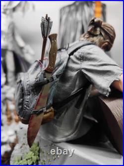 The Last Of Us Psrt II 2 Ellie Statue Figure Playing Guitar Model PVC Collection