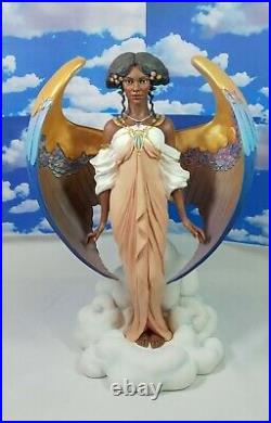 Thomas Blackshear Ebony Visions Lenox African American Angel Of Grace #1070 LE
