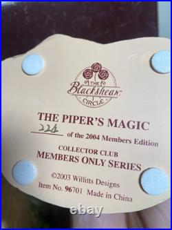 Thomas Blackshear Ebony Visions The Piper Magic 2004 Member Edition With Box