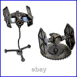 Tie Fighter Star War scrap metal sculpture, Gift for dad, Wow Labor day gifts Tie Fighter Star War scrap metal sculpture, Gift for dad, Wow Labor day gifts