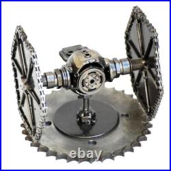Tie Fighter Star War scrap metal sculpture, Gift for dad, Wow Labor day gifts Tie Fighter Star War scrap metal sculpture, Gift for dad, Wow Labor day gifts