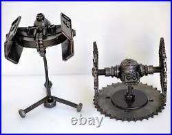 Tie Fighter Star War scrap metal sculpture, Gift for dad, Wow Labor day gifts Tie Fighter Star War scrap metal sculpture, Gift for dad, Wow Labor day gifts